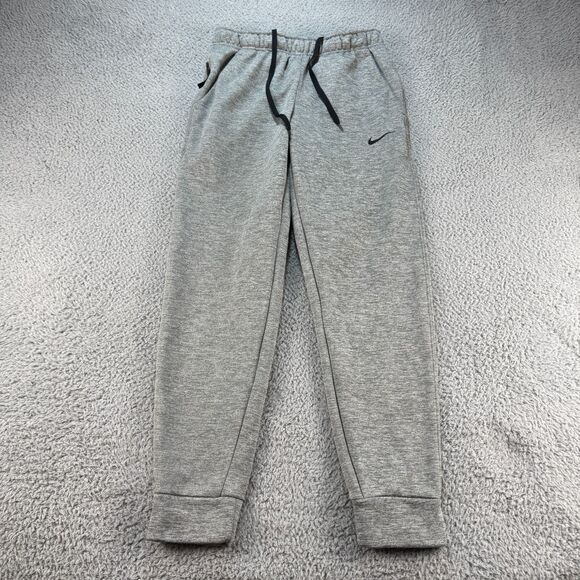 Nike Therma-FIT Tapered Jogger Mens Size Small Gray Grey Sweat Pants DQ5405-063 - Picture 1 of 12